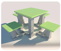 3R SUSTAINABLE BENCH