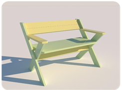3R SUSTAINABLE BENCH
